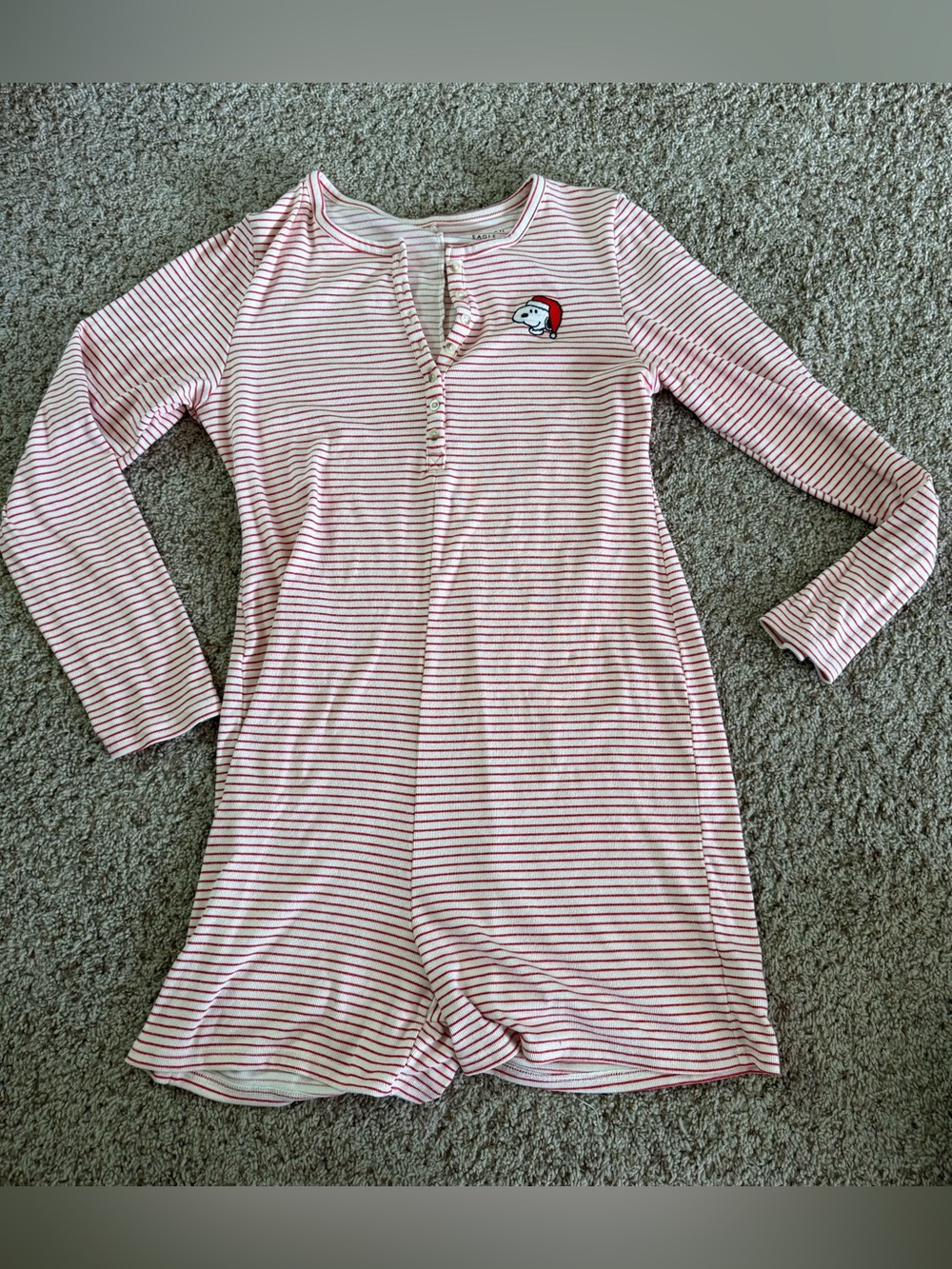 American Eagle Snoopy Pajama Onesie